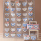 Something Blue by Tilda Fabrics: Labels & Ornaments Blue