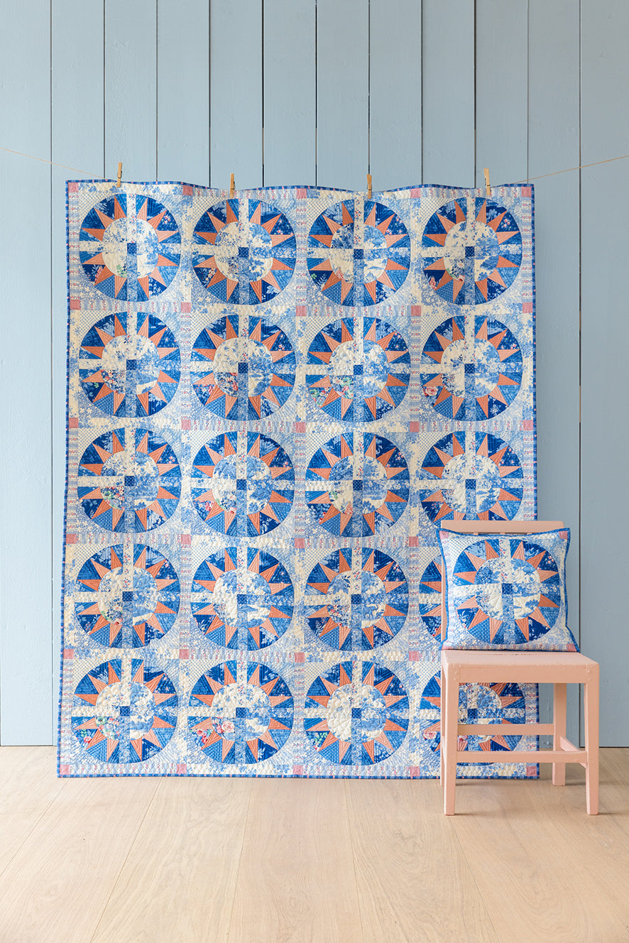 Something Blue by Tilda Fabrics: Bushbloom Cornflower