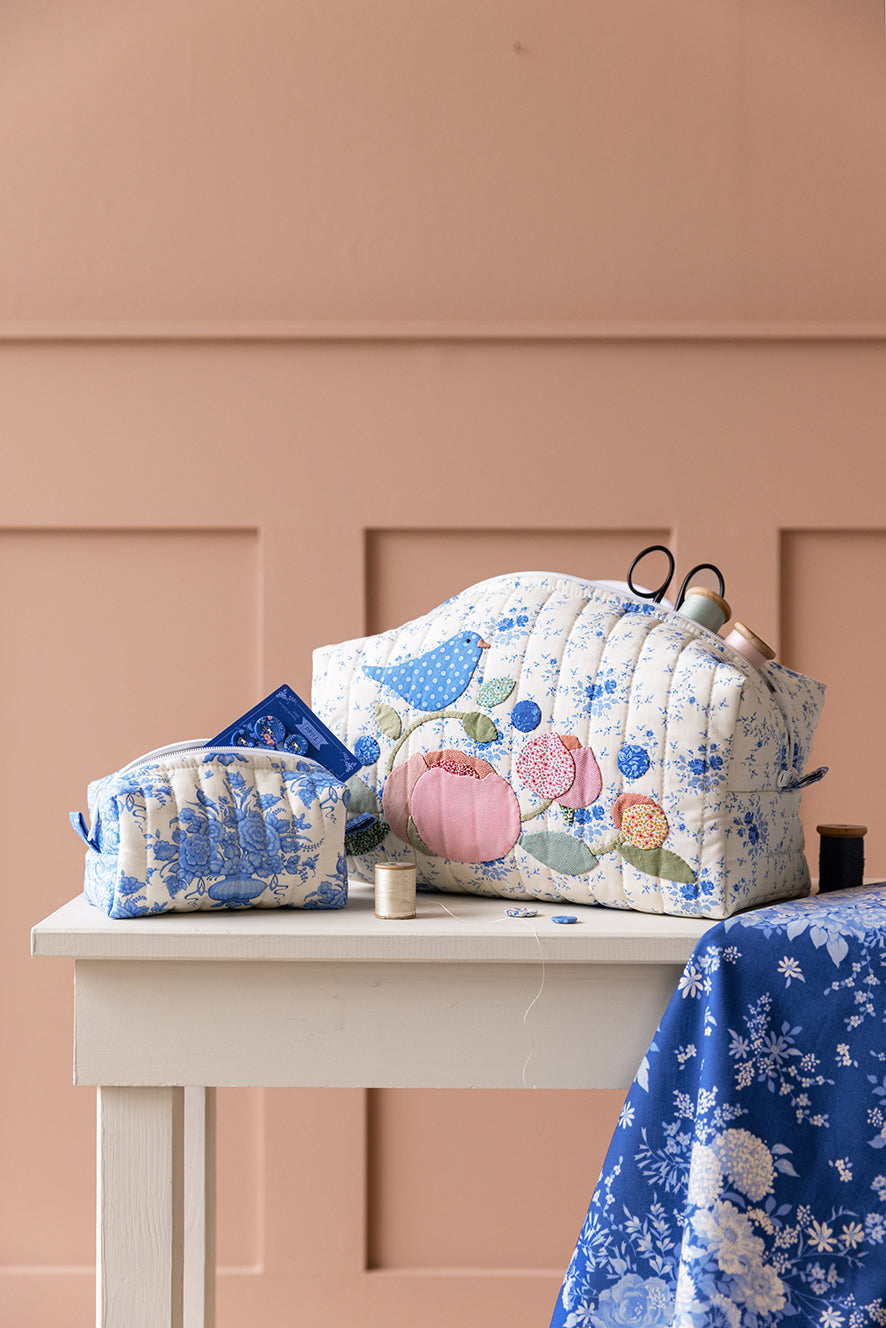 Something Blue by Tilda Fabrics: Carol Cornflower