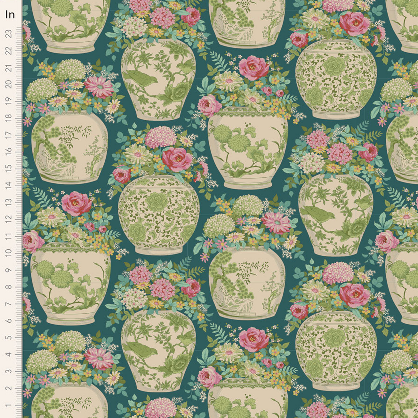 Chic Escape by Tilda: Flowervase Petrol