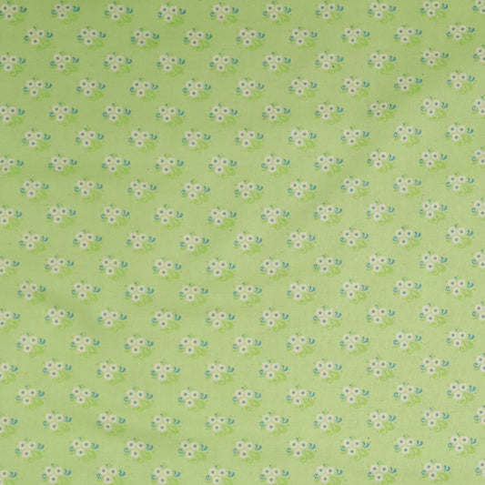 Mosaic Bloom: Small Green Floral