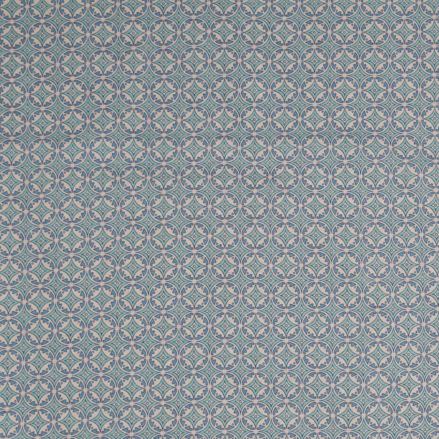 Mosaic Bloom: Small Blue Mosaics
