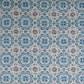 Mosaic Bloom: Large Blue Mosaics