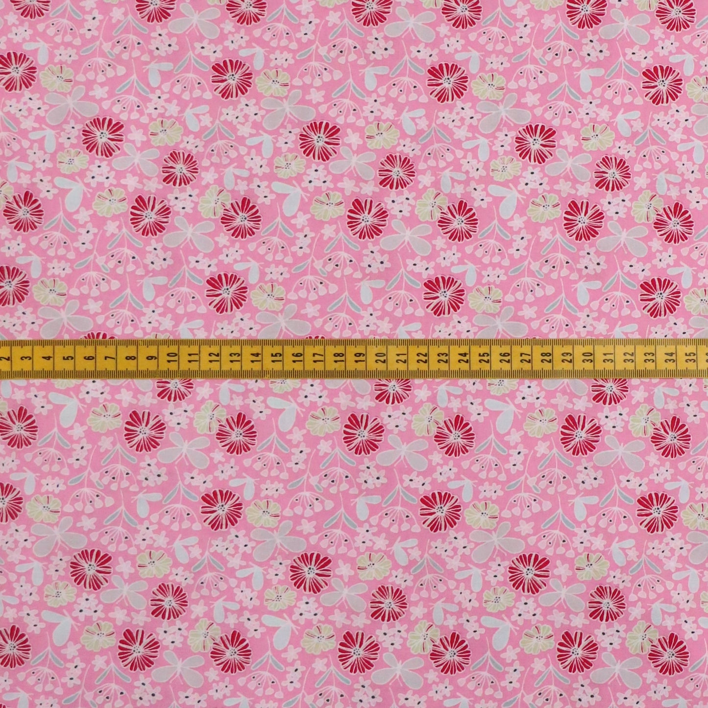 Spring Mischief: Pink Butterfly and Florals